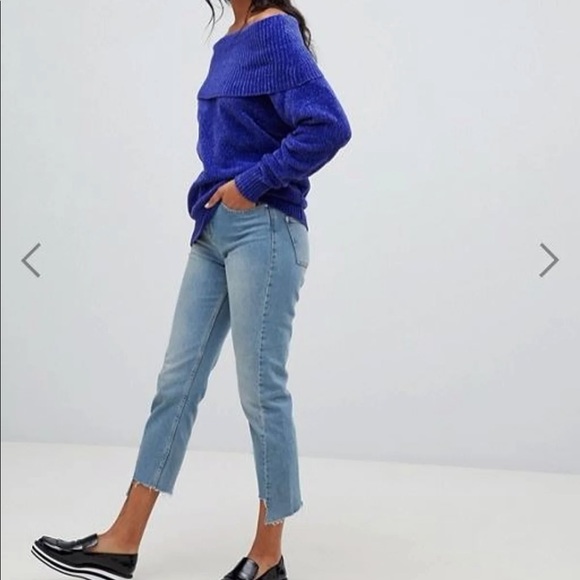 Vila Chenille Off Shoulder Sweater - Picture 3 of 5